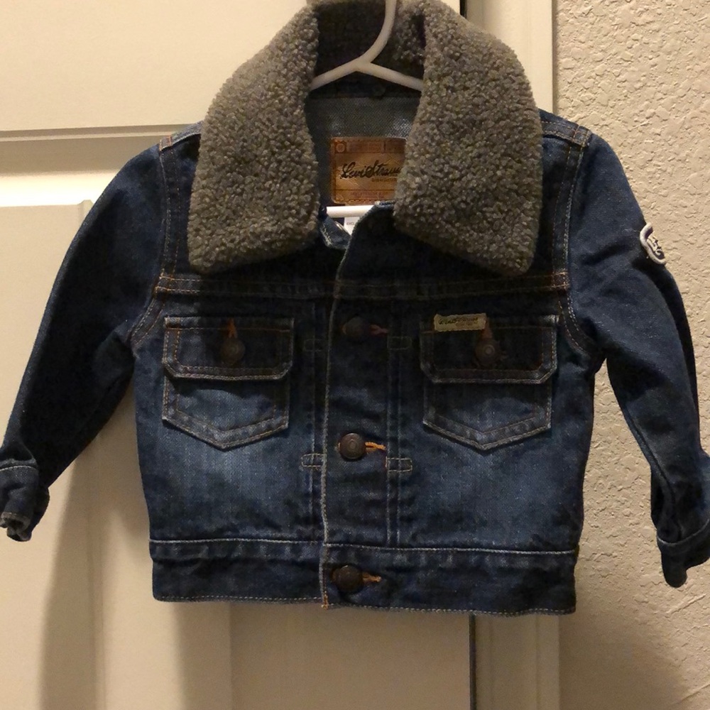 Boys 12M Levi Strauss Jean Jacket